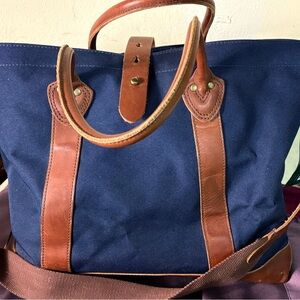 New With Tags LL Bean Signature ‘Boston’ Bag—21” x 15”